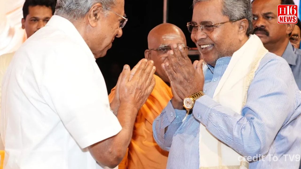 ಕೋಗಿಲು ವಿಚಾರದ ಜಟಾಪಟಿ ಬಳಿಕ ಪಿಣರಾಯಿ ಜೊತೆ ಸಿದ್ದರಾಮಯ್ಯ ಕುಶಲೋಪರಿ