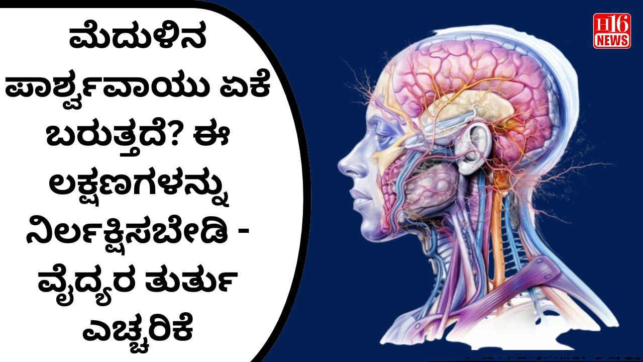 ಮೆದುಳಿನ ಪಾರ್ಶ್ವವಾಯು ಏಕೆ ಬರುತ್ತದೆ? ಈ ಲಕ್ಷಣಗಳನ್ನು ನಿರ್ಲಕ್ಷಿಸಬೇಡಿ - ವೈದ್ಯರ ತುರ್ತು ಎಚ್ಚರಿಕೆ