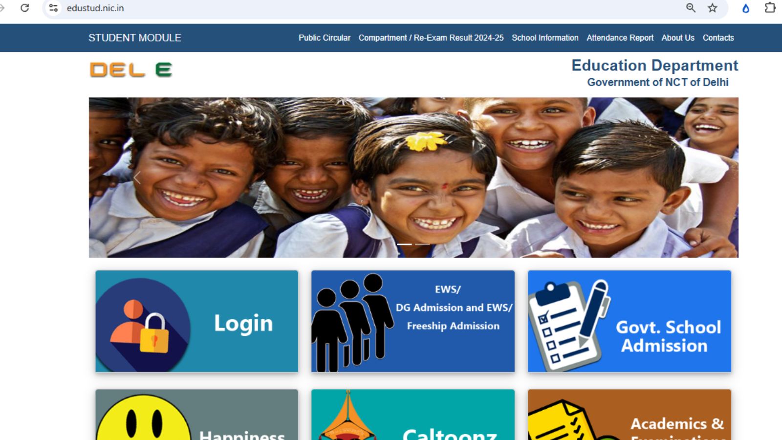 ದೆಹಲಿ ಸರ್ಕಾರವು ಶಿಕ್ಷಣ ವೆಬ್‌ಸೈಟ್ ಅನ್ನು ಪರಿಷ್ಕರಿಸಿದೆ, ಶುಲ್ಕ ಪರಿಶೀಲನೆ ಮತ್ತು ದೈನಂದಿನ ಹಾಜರಾತಿ ಮೇಲ್ವಿಚಾರಣೆ ವೈಶಿಷ್ಟ್ಯಗಳನ್ನು ಪರಿಚಯಿಸುತ್ತದೆ.